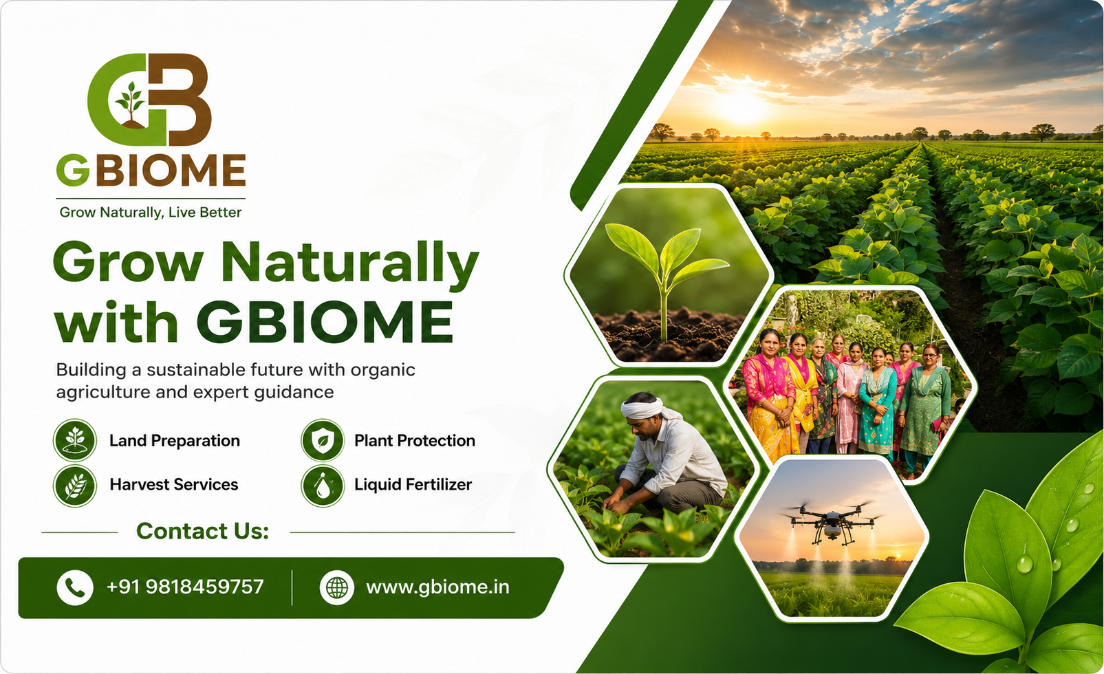GBIOME Agriculture Banner