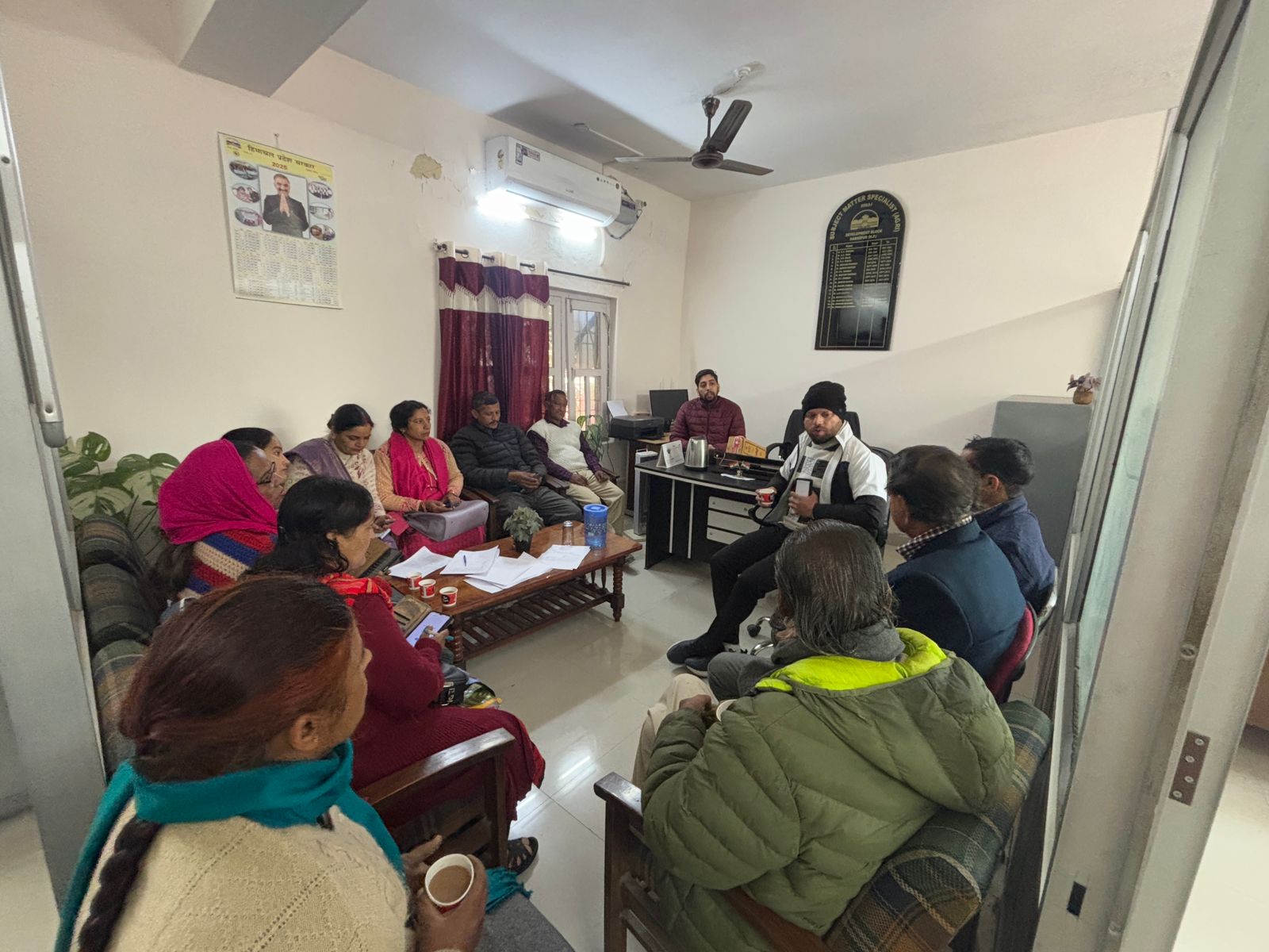 Himachal Pradesh Farmer Meeting